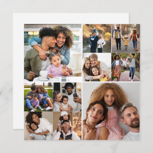 Ontwerp je eigen 10 fotocollage (Voorkant / Achterkant)