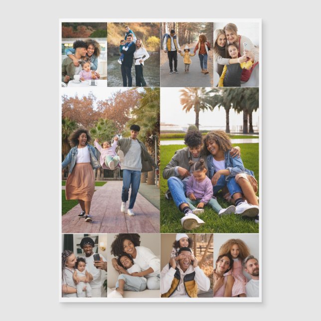 Ontwerp je eigen 10 fotocollage (Voorkant)