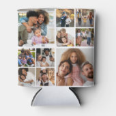 Ontwerp je eigen 10 fotocollage blikjeskoeler (Voorkant)