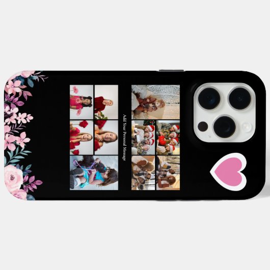 Ontwerp je eigen 10 fotocollage Case-Mate iPhone case (Achterkant (horizontaal))