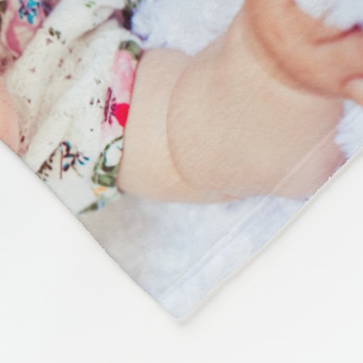 Ontwerp je eigen 10 fotocollage fleece deken (Hoek)