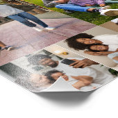 Ontwerp je eigen 10 fotocollage foto afdruk (Hoek)