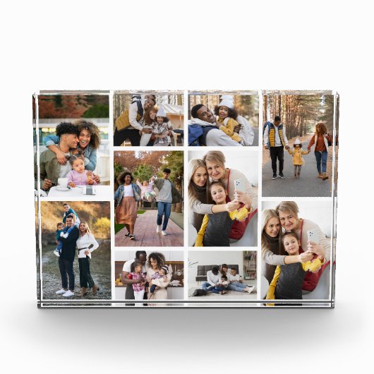 Ontwerp je eigen 10 fotocollage fotoblokken (Voorkant)