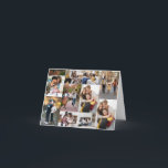 Ontwerp je eigen 10 fotocollage kaart<br><div class="desc">Pas uw eigen persoonlijke fotografie aan. Je kunt dit aangepaste product maken voor speciale gelegenheden zoals bruiloften,  verjaardagen,  Kerstmis,  Feestdagen,  gedenktekens,  Afstuderen,  Jubilea en nog veel meer. Het kan ook worden gegeven als cadeau aan je beste vriend,  goede vriend,  familie en familie.</div>