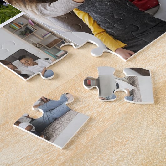 Ontwerp je eigen 10 fotocollage legpuzzel (Zijkant)