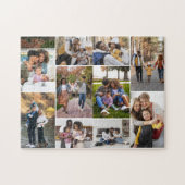 Ontwerp je eigen 10 fotocollage legpuzzel (Horizontaal)