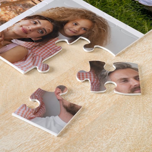 Ontwerp je eigen 10 fotocollage legpuzzel (Zijkant)