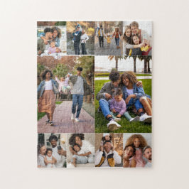 Ontwerp je eigen 10 fotocollage legpuzzel