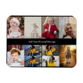 Ontwerp je eigen 10 fotocollage magneet (Horizontaal)