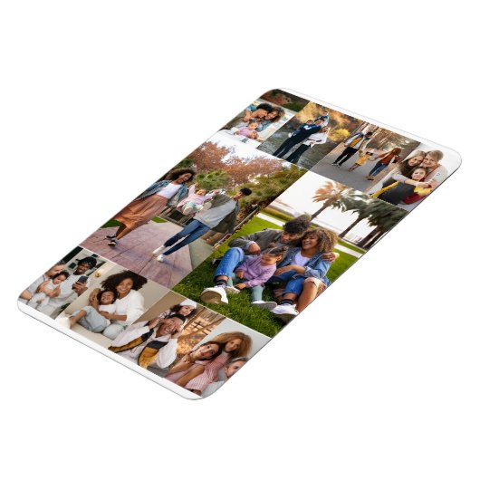 Ontwerp je eigen 10 fotocollage magneet (Linkerzijde)