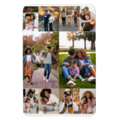 Ontwerp je eigen 10 fotocollage magneet (Verticaal)