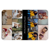 Ontwerp je eigen 10 fotocollage magneet (Horizontaal)
