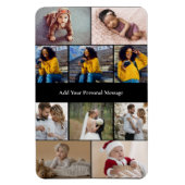 Ontwerp je eigen 10 fotocollage magneet (Verticaal)