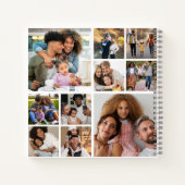 Ontwerp je eigen 10 fotocollage notitieboek (Achterkant)