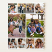 Ontwerp je eigen 10 fotocollage planner (Achterkant)