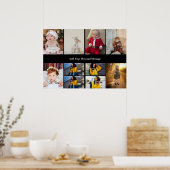 Ontwerp je eigen 10 fotocollage poster (Keuken)
