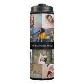 Ontwerp je eigen 10 fotocollage thermosbeker (Voorkant)