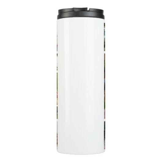 Ontwerp je eigen 10 fotocollage thermosbeker (Achterkant)