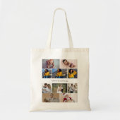 Ontwerp je eigen 10 fotocollage tote bag (Voorkant)