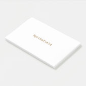 Ontwerp je eigen 10" x 6" Post-it® notities Notes (Schuin)