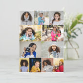 Ontwerp Je Eigen 11 Foto Collage Kaart (Staand voorkant)