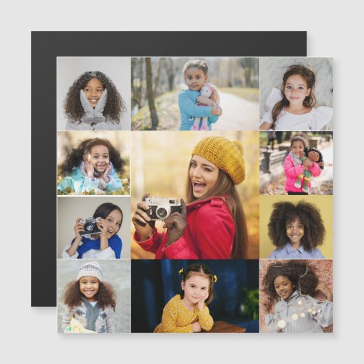 Ontwerp je eigen 11 fotocollage (Voorkant / Achterkant)