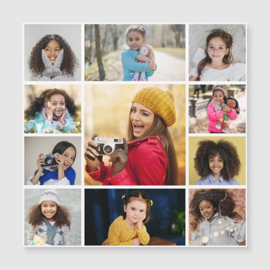 Ontwerp je eigen 11 fotocollage (Voorkant)