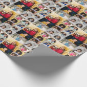 Ontwerp je eigen 11 fotocollage cadeaupapier (Hoek)