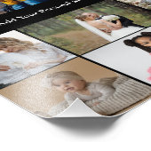 Ontwerp je eigen 11 fotocollage foto afdruk (Hoek)