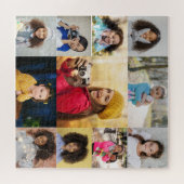 Ontwerp je eigen 11 fotocollage legpuzzel (Horizontaal)