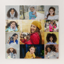 Ontwerp je eigen 11 fotocollage legpuzzel