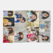 Ontwerp je eigen 11 fotocollage theedoek (Horizontaal)