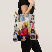Ontwerp je eigen 11 fotocollage tote bag (Dichtbij)