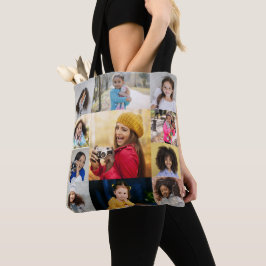 Ontwerp je eigen 11 fotocollage tote bag