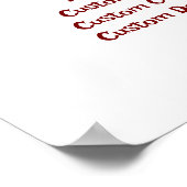 Ontwerp je eigen 11"x8.5" matte poster (Hoek)