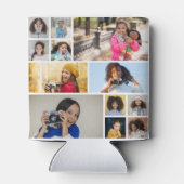 Ontwerp je eigen 12 fotocollage blikjeskoeler (Achterkant)