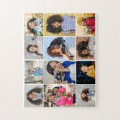 Ontwerp je eigen 12 fotocollage legpuzzel (Verticaal)