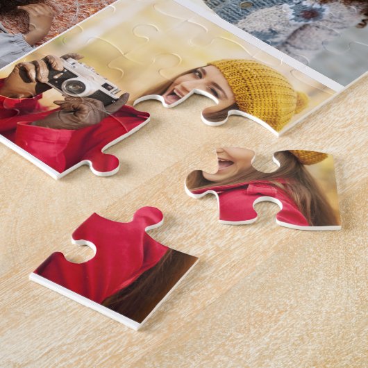 Ontwerp je eigen 12 fotocollage legpuzzel (Zijkant)