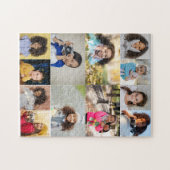 Ontwerp je eigen 12 fotocollage legpuzzel (Horizontaal)