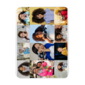 Ontwerp je eigen 12 fotocollage magneet (Verticaal)