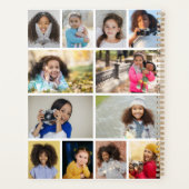 Ontwerp je eigen 12 fotocollage planner (Achterkant)