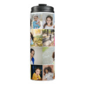 Ontwerp je eigen 12 fotocollage thermosbeker (Voorkant)