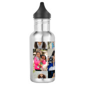 Ontwerp je eigen 12 fotocollage waterfles  (Links)