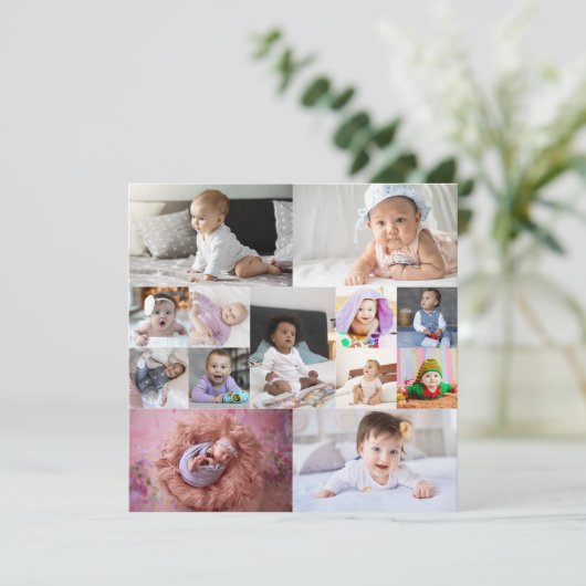 Ontwerp je eigen 13 fotocollage (Staand voorkant)