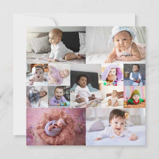 Ontwerp je eigen 13 fotocollage (Voorkant)