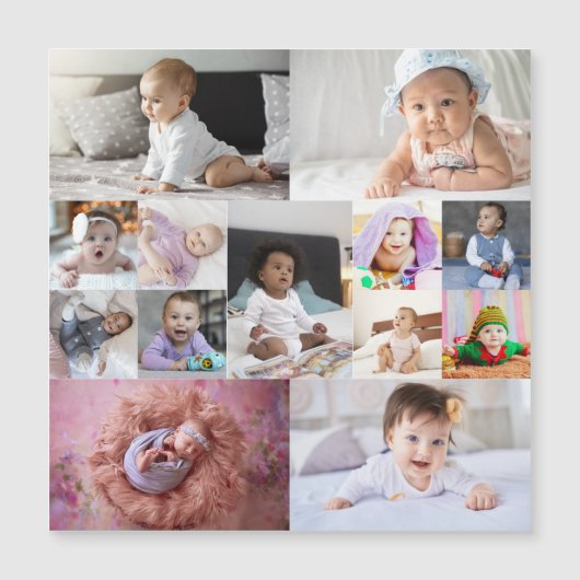 Ontwerp je eigen 13 fotocollage (Voorkant)