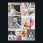 Ontwerp je eigen 13 fotocollage<br><div class="desc">Pas uw eigen persoonlijke fotografie aan. Je kunt dit aangepaste product maken voor speciale gelegenheden zoals bruiloften,  verjaardagen,  Kerstmis,  Feestdagen,  gedenktekens,  Afstuderen,  Jubilea en nog veel meer. Het kan ook worden gegeven als cadeau aan je beste vriend,  goede vriend,  familie en familie.</div>