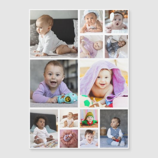 Ontwerp je eigen 13 fotocollage (Voorkant)