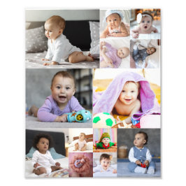 Ontwerp je eigen 13 fotocollage foto afdruk