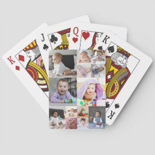 Ontwerp je eigen 13 fotocollage pokerkaarten